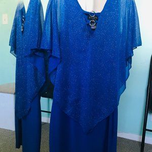 Dark blue sparkly dress
